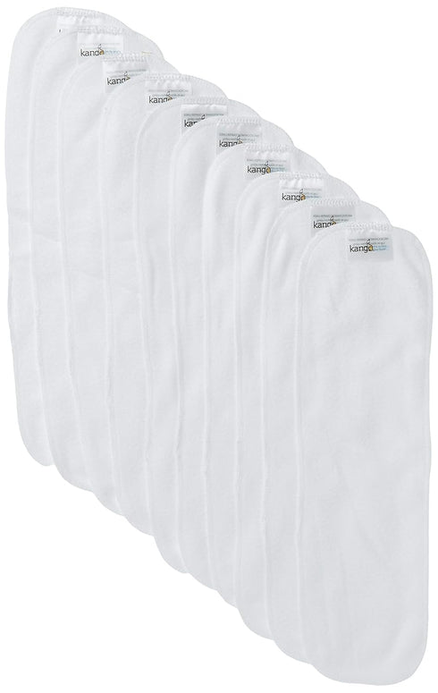 Kanga Care Reusable Microchamois Cloth Diaper Liner Use with Baby Creams or Balms (10 Pack)...