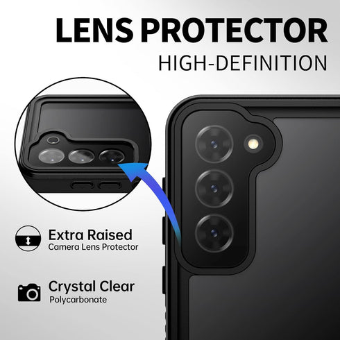 BEASTEK Galaxy S23 Waterproof Case, Shockproof Dustproof IP68 Underwater Case, FSN Series with Built-in Screen Protector Anti-scratch 360 Cover, f...