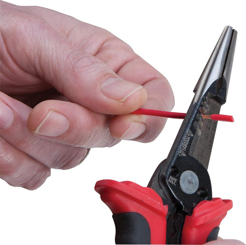 Performance Tool W86505 8 Inch Multi-Wire Electrical Tool - Cut, Strip, Crimp, Twist, and Shear with Ease...