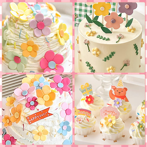 SK Flower Blossom Veiner Fondant Cake Chocolate Sugarcraft Mould Mold Tool 1Pcs (Style 1)...
