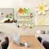 Bulletin board, Jeethemy Felt Pin Board Bar Strips, Self Adhesive Cork Boards for Walls with 35 Push Pins for Bedrooms Offices Home Decoration,5 P...