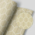 Modern Geometric Hexagonal Yellow peelable Adhesive Wallpaper Removable Wallpaper Home Living Room Cabinet Bathroom Contact Paper Waterproof Oil a...