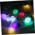 DOITOOL 21pcs Color Luminous Key Chain Funny Keychains Light up Toys Led Color Led Keychain Halloween Key Ring Flashing Led Bulbs Led Light Bulb U...