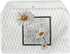 Daisy Print 4 Slice Toaster Covers White, Anti-Sputtering Bread Toaster Cover Toaster Dust Cover, Small Washable Kitchen Appliance Protector, Keep...