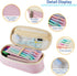 Sonuimy Large Capacity Pencil Case Pouch with Zipper, Portable Aesthetic Cute Big Capacity Pencil Cases Pen Office Travel Stationery Makeup Bag, D...
