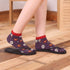 Artfasion Women Flip Flop Socks - Tabi Ankle Sock Colorful Two Toe Finger Running Socks for Womens Girls...