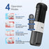 Portable Water Flosser for Teeth, Mini Travel Cordless Oral Irrigator 4 Modes DIY Included, Rechargeable Water Teeth Cleaner Picks with Telescopic...