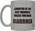 Rogue River Tactical Funny Coffee Mug Laughter IS Best Medicine Unless You Have Diarrhea Novelty Cup Great Gift Idea For Nurse Doctor CNA RN Psych...