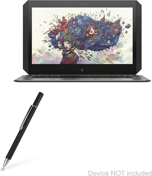 BoxWave Stylus Pen Compatible with HP ZBook x2 - FineTouch Capacitive Stylus, Super Precise Stylus Pen for HP ZBook x2 - Jet Black......