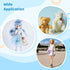 4 Pcs Doll Stands, Adjustable Display Stands for 13-18in American Dolls, Action Figure Support Brackets, White Doll Organizing Holders, PVC Displa...