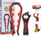 Jar Opener Bottle Opener,5 In 1 Multi Function Can Opener-Ergonomic Multifunctional Kitchen Tools Set For Weak Hand, Children?Elderly, Seniors, Ar...
