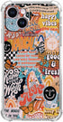 Aesthetic Collage Case for iPhone 13 mini,Positive Quotes Case for Men Women, Cute Soft TPU Bumper Case Compatible with iPhone 13 mini...