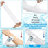4 Pairs Uv Protection Sleeves for Men Women, White Sun Protection Cooling Arm Sleeves for Women, Uv Blocking Arm Sleeves Golf Sleeves for Summer O...