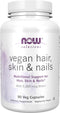 NOW Solutions, Vegan Hair, Skin & Nails, Nutritional Support with 5,000 mcg Biotin, 90 Veg Capsules...