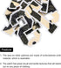 MECCANIXITY Chenille Letter Patches Embroidered Sew On Patches Camouflage L Alphabet Letter Patches for DIY Craft Supplies Clothing Bag Jeans Hats...
