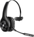 Trucker Bluetooth Headset, Wireless Headset with Mic for PC, Bluetooth Headset with Microphone Noise Cancelling, Mute Button, 55H Talk Time, for C...