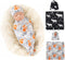 Galabloomer Newborn Swaddle Blanket with Beanie Set Baby Boy Receiving Blanket Rainbow (Deer& White Fox)...