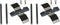 Carlson 13554 Front Disc Brake Hardware Kit...