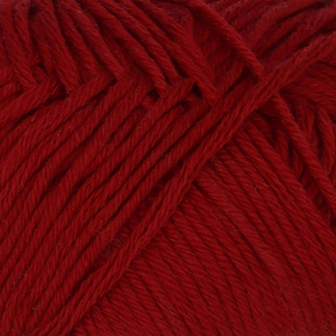 JubileeYarn Bamboo Cotton Sport Yarn - 50g/Skein - Red Hot Red - 4 Skeins...