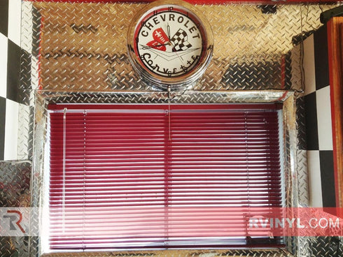 Rvinyl Diamond Plate Silver Tread Vinyl Car Wrap Film - 2ft x 1ft - Vehicle Sheet Roll with Adhesive Back and Air Release Technology...