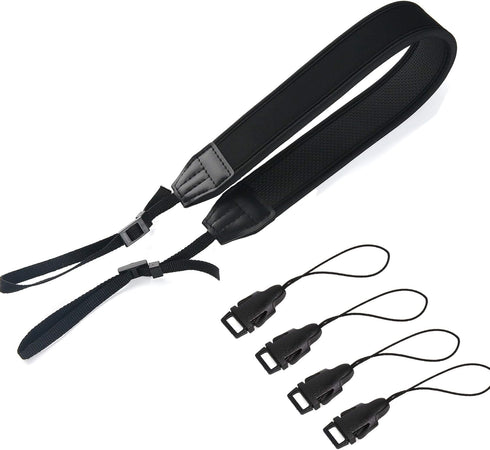 Camera Neck Strap, DSLR Shoulder Strap Sling Neoprene Padded Quick Disconnects...