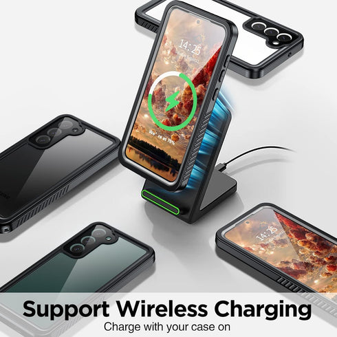 ANTSHARE for Samsung Galaxy S23 plus Case,S23 plus Waterproof Case with Built-in Screen Protector, Rugged Shockproof Full Protective Case for Sams...