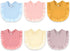 Baby Bibs Baby Drooling Bibs Muslin Bibs 4-Layer Organic Muslin Cotton for Girls Absorbent& Soft& Breathable Teething Bibs Adjustable Scarf Muslin...