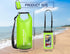 2 pieces Waterproof Dry Bag for Women and Men, 10L Roll Top Waterproof Backpack Sack with Waterproof Phone Case, for Hiking, Backpacking, Kayaking...
