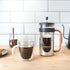 brim 8 Cup French Press, Quickly Brew Coffee in Under 5 Minutes, Classic Design with Modern Twist, Dishwasher Safe Carafe for Easy Cleaning, Repla...