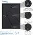 Icona Bay 5x7 Picture Frames (Black, 12 Pack), Beautifully Detailed Molding, Contemporary Picture Frame Set, Wall Mount or Table Top, Inspirations...