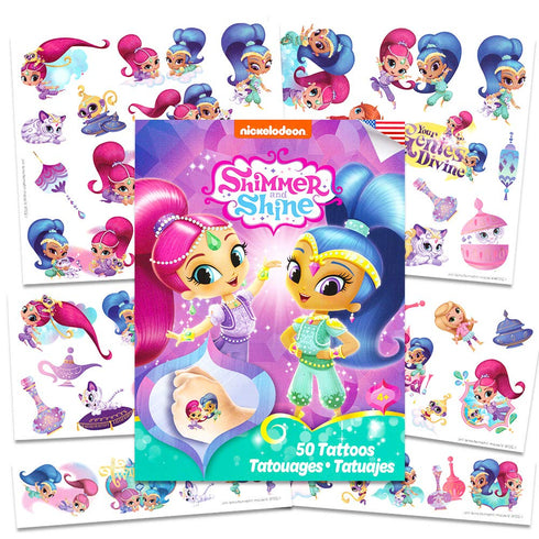 LOL Dolls Temporary Tattoos Party Pack - Over 40 L.O.L. Tattoos with 50 Shimmer Tattoos and LOL Coloring Book Bundle (LOL Party Supplies)...