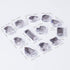 Clear Fridge Magnets 12-Pack – Elegant Gem Magnets – Aesthetic Magnetic Diamonds...