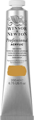Winsor & Newton Professional Acrylic Paint, 200ml (6.75-oz) Tube, Raw Sienna...