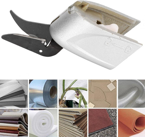 Jeanoko Alloy Tungsten Steel, Electric Sewing Scissor Blade, Alloy/Tungsten Steel Cloth Cutting Blade, for Cutting Fabric Home for Cuting Industry...