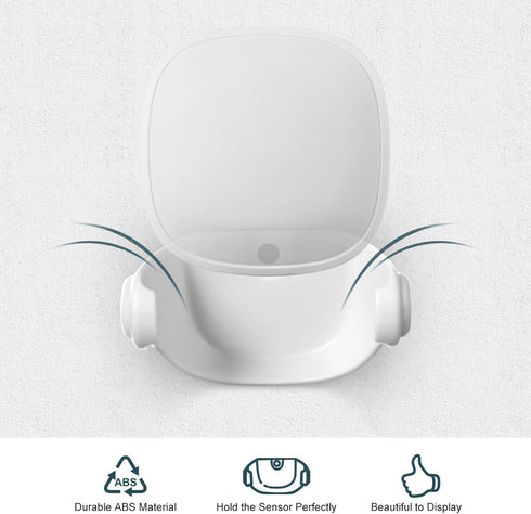 Lenink Wall Mount Compatible with Ecobee Smart Sensor, 2 Pack Smart Sensor Wall Holder Replacement Intelligent Robot Model (White)...
