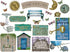 Eureka Curiosity Garden Gallery Wall Motivational Classroom Bulletin Board Set for Teachers, 26 Pieces...