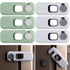 Sakolla Refrigerator Lock for Kids, 6 Pack Fridge Locks with Strong 3M Adhesives, Child Safety Locks for Doors, Cabinet, Drawers, Refrigerator, Ov...