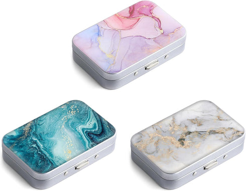 Dental Floss Portable Case, Easy to Store Floss Picks of Various Sizes, Portable Dental Floss Dispenser is Perfect for Travelling, Hotels, Dinners...