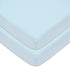 American Baby Company 2 Pack 100% Natural Cotton Fitted Pack and Play Sheets 39" x 27" - Soft & Breathable Pack N Play Sheets for Playard & Mini C...