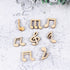 JANOU 100pcs Music Notes Wood Cutouts Music DIY Craft Embellishments Unfinished Wood Ornaments Decoration (Assorted Pattern)...