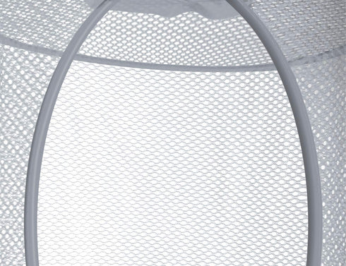 Libeder Mesh Hanging Storage Space Saver Bags Organizer,Foldable Storage Organizer 3/4/5 Compartments Toy Storage Basket for Kids Room Bathroom 2 ...