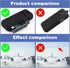 Protection Accessories for Insta360 One X2, Action Camera Rubber Sleeve with Silicone Lens Cover Kit (Black), 11.8cm x 5.8cm x 4.2cm......