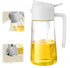 2 in 1 Olive Oil Dispenser Bottle for Kitchen,Oil Sprayer for Cooking, 1.56oz/470ml Premium Glass Oil Bottle, Food-grade Oil Mister for Air Fryer,...