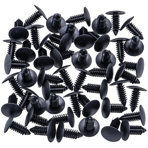 Rexka 50pcs Fender Bumper Shield Fender Liner Push Pin Retainer Clips 6030441 for Jeep Dodge Ram Chrysler...