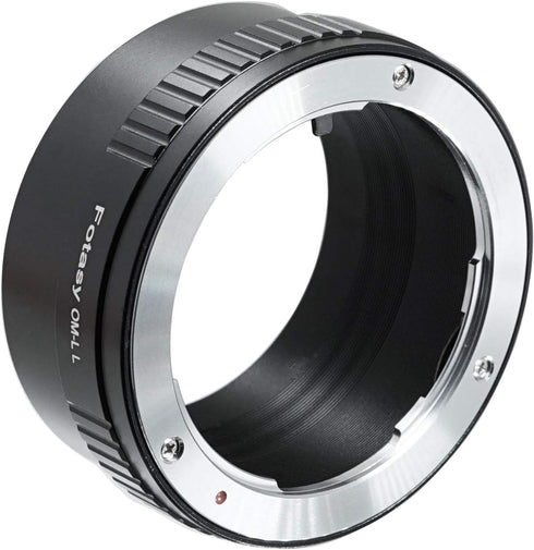 Fotasy Olympus OM Lens to L Adapter, Copper, OM Lens Adapter to L Mount, Compatible with Panasonic S1 S1H S1R S4 S5 Leica SL SL2 TL2 TL Leica T Si...
