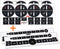 4PCS Replacement AC Control Dash Button Stickers for SUV Truck...