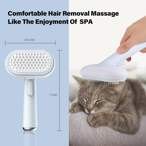 5-In-1 Multifunctional Pet Grooming Set Needle Brush, Hair Brush, Hair Removal Comb, Bath Massage Brush, In Addition To Loose Hair, For Cats & Dog...