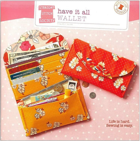 Have It All Wallet Sewing Pattern...