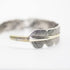 Innocence S999 Antique Silver Plated Wide Feather Cuff Bracelet For Men Women Adjustable Retro Twisted Feather Bracelets Gift Jewelry...