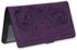 Christian Art Gifts Purple Faux Leather Checkbook Cover for Women - I Can Do Everything Through Him - Bi-fold Checkbook Cover for Duplicate Checks...